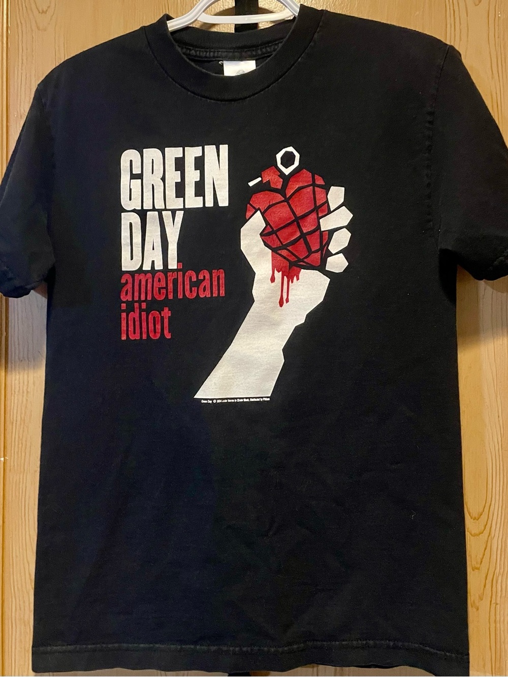 VTG 2004 Green Day American Idiot T-Shirt Black Y2K Pop Punk Band Tee